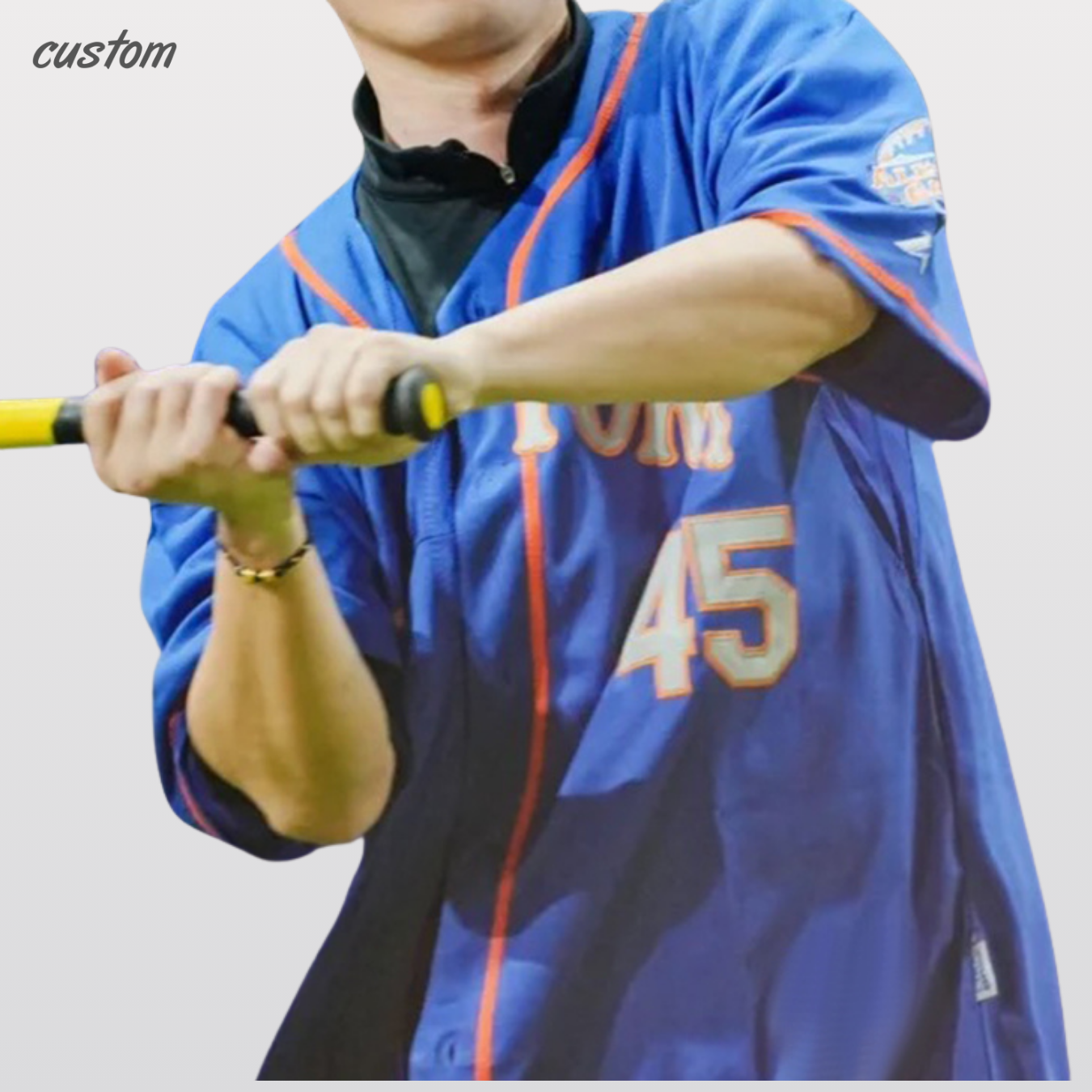 Baseball shirts, mass customization, team/fan customization