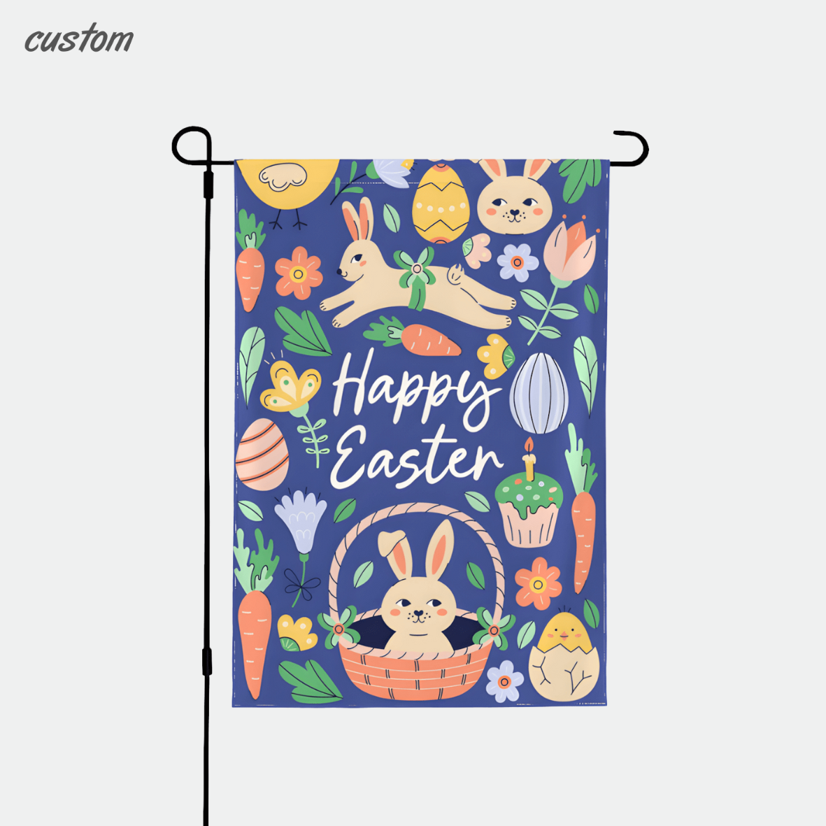 Double-Sided Garden Flag – All-Weather Polyester