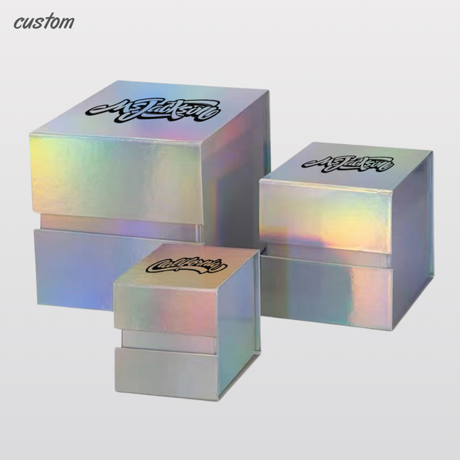 Cube Folding Gift Box BLU-008