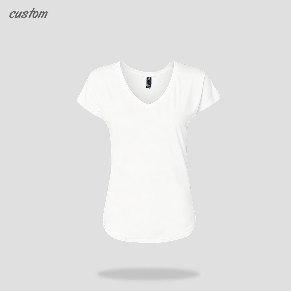 Brand Quality | ANVIL 6750VL V-Neck Lady Tee