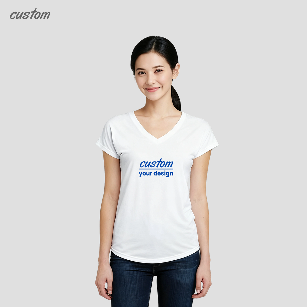 Brand Quality | ANVIL 6750VL V-Neck Lady Tee