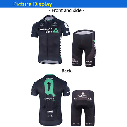 Short-sleeved cycling uniforms, customized team uniforms, mass customization