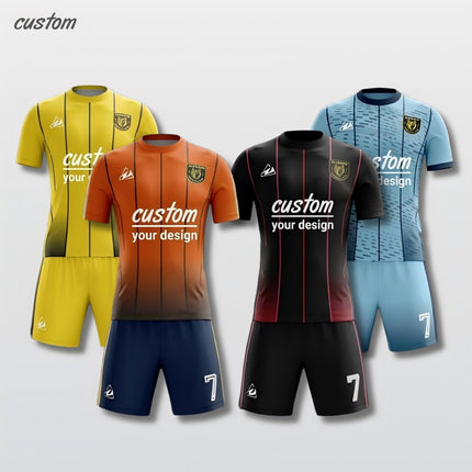 Fully Customizable Sportswear, football suit,  pullover round neck design