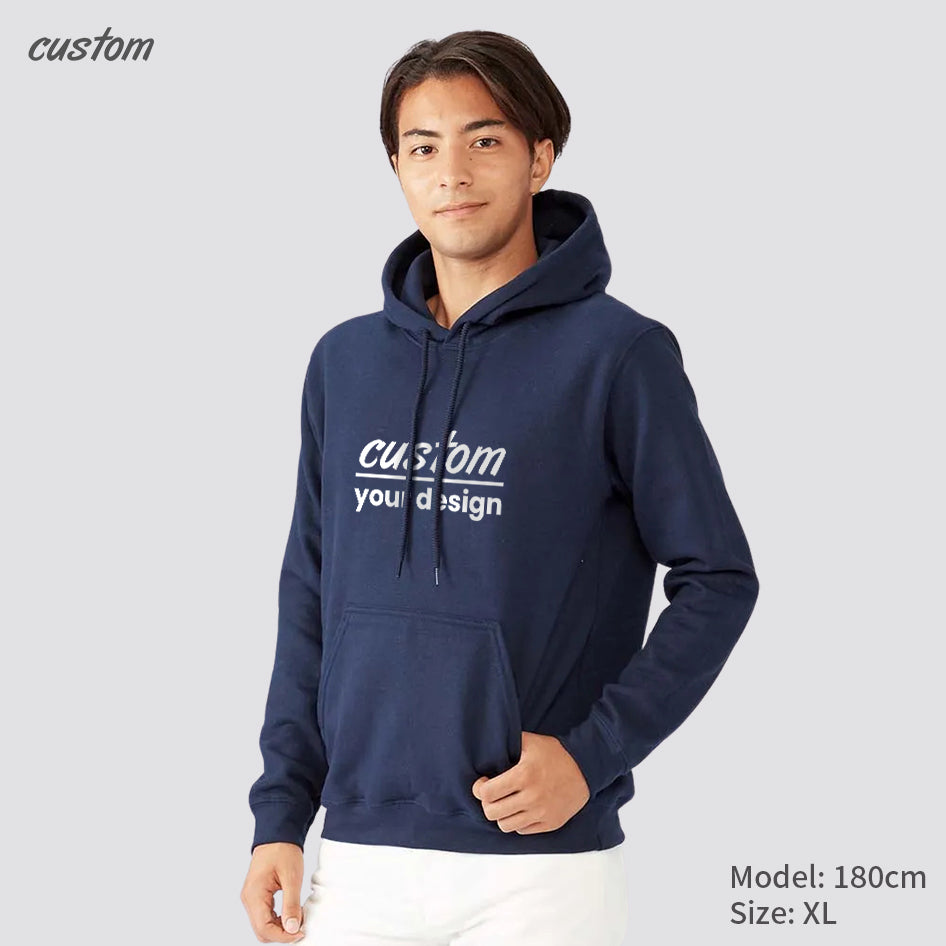 品牌品質 |連帽運動衫，純色長袖連帽衫