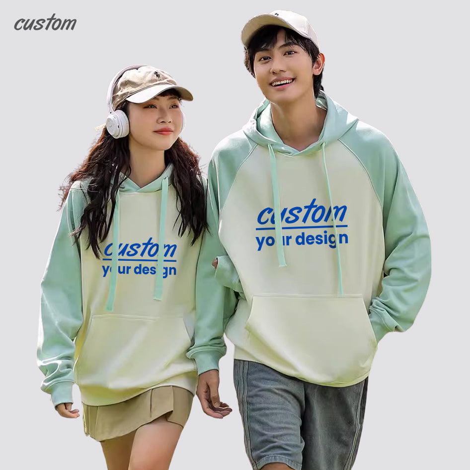 品牌品質 |插肩長袖連帽衫