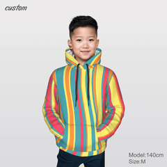 Hoodie with Hood Tie