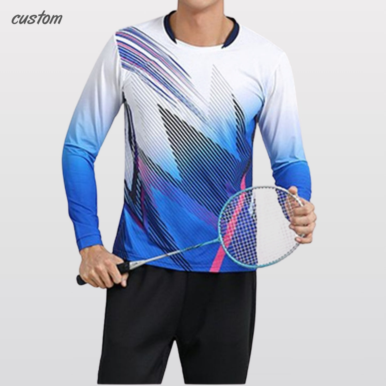 Badminton sportswear, Long-sleeved, winter jersey，custom team uniforms, custom autumn clothes