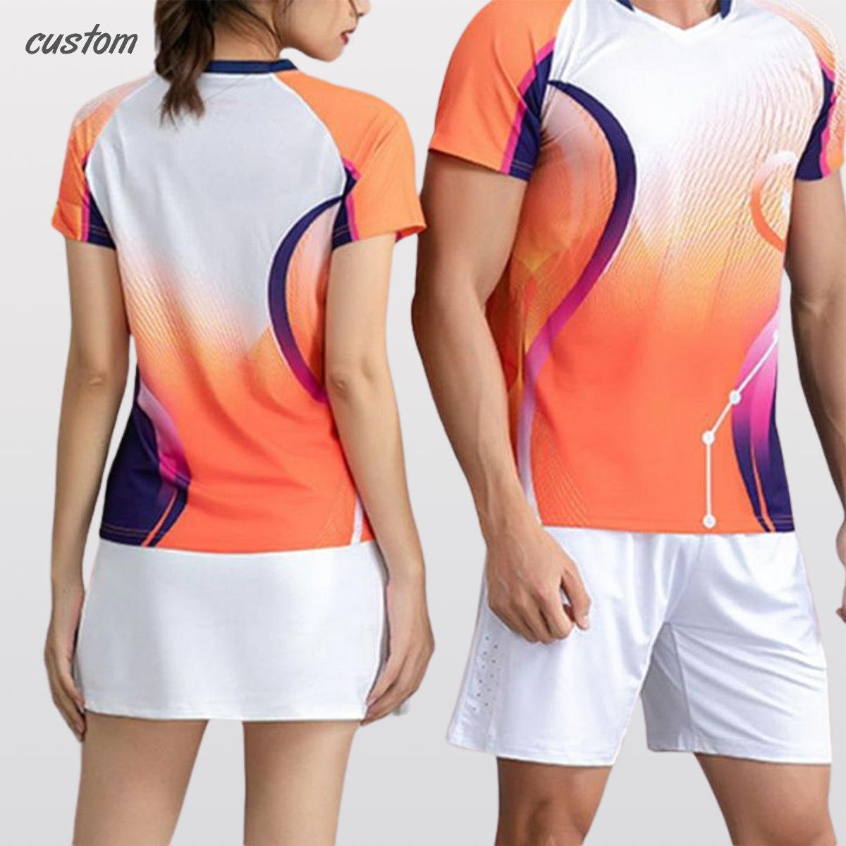 Badminton sportswear, Shortt-sleeved, winter jersey，custom team uniforms, custom autumn clothes