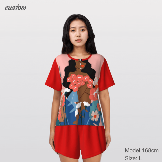 Short sleeve pajama set