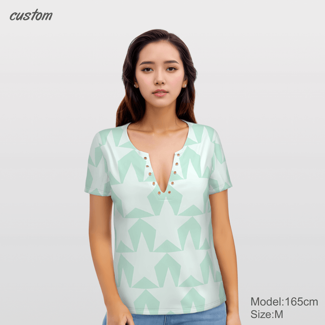 Sexy V neck Tee