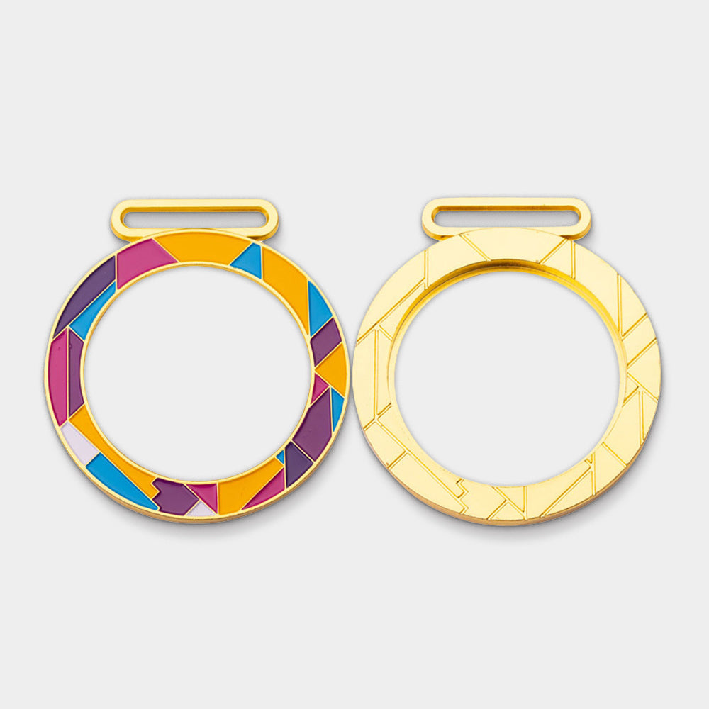 Children’s Colorful Acrylic Medal | Custom Kids Sports or School Award