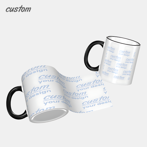 Mug Rim Design Coloured Rim Ceramic Mug | Print Ready Design – customHK