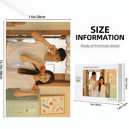 300-Piece Eco Wooden Puzzle