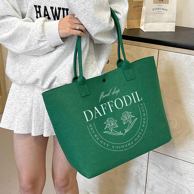 Felt Bag,Personalized Shopping Tote Bags