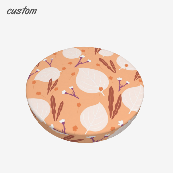 Round cushion cover