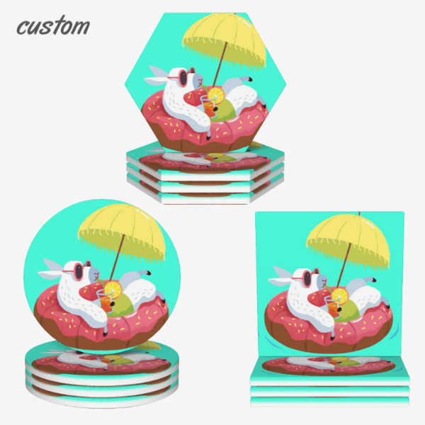 Ceramic coaster