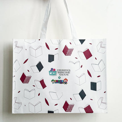 [Case Studies] Literary style thickened tote bag Large capacity printed handbag