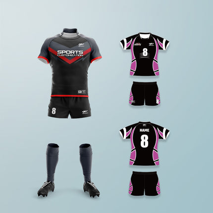 Customized rugby jerseys