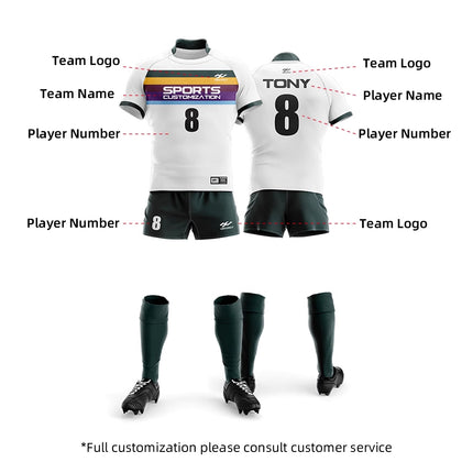 Customized rugby jerseys