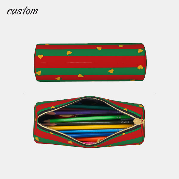 Cylindrical pencil case