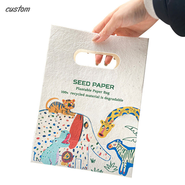 Seed paper bag