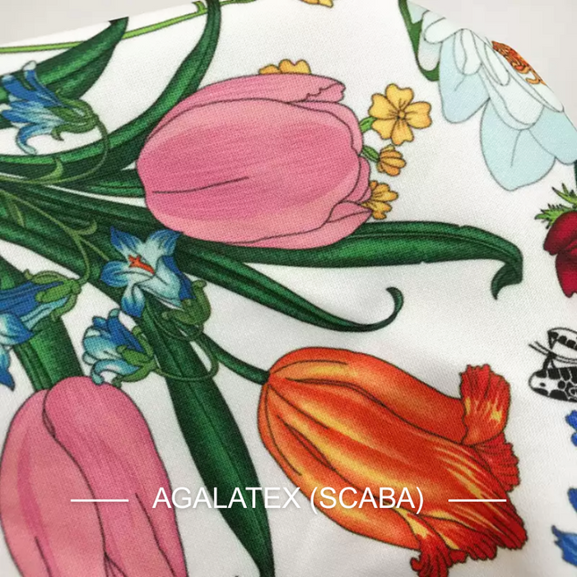 Agalatex (Scaba) Fabric Custom Printed Polyester Fiber Digitally Printed Curtains
