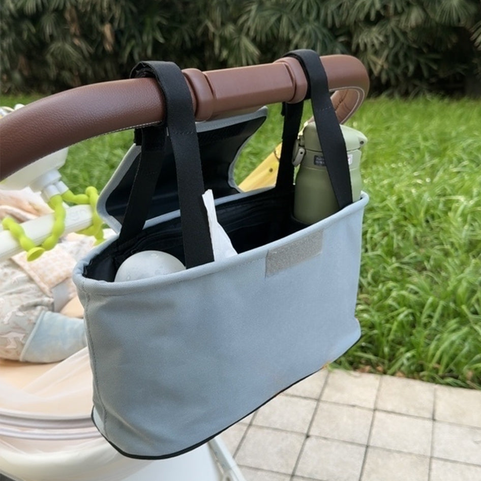 【Customized 】 Extra large capacity stroller hanging bag, waterproof and multi-function storage, trolley/wheelchair hanging