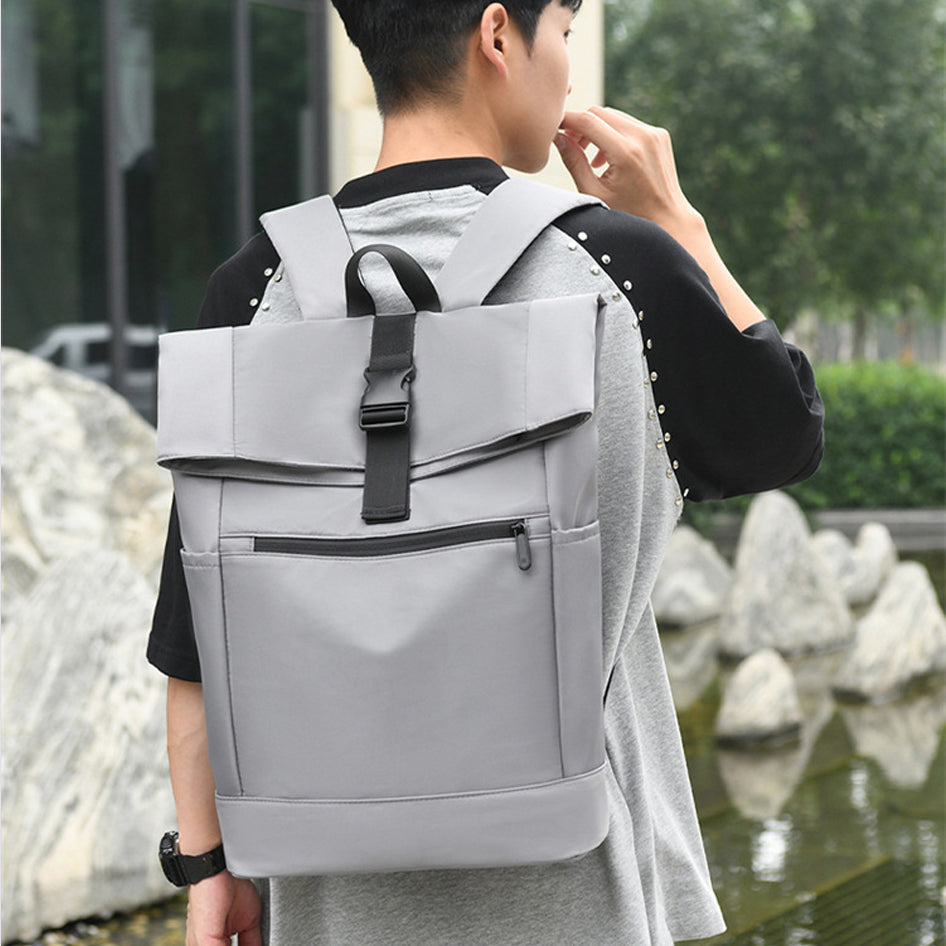 Waterproof and wear-resistant Oxford cloth backpack | Support LOGO customization | Large capacity storage | Business and leisure dual-purpose
