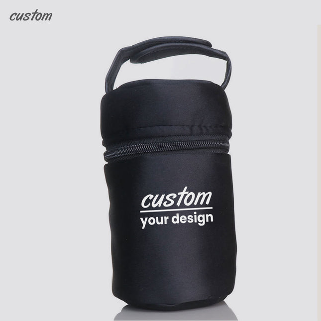 Portable baby thermal bag | Polyester fiber inner layer | Universal bottle and milk powder