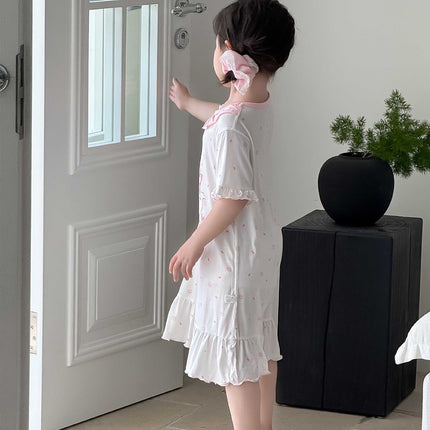 【Customized】Cool summer-95.6% recycled fiber children's nightgown