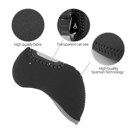 Commercial customized golf club cover 10 pieces visible rod size lightweight protective cover