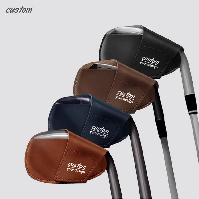 Personalized golf club cover PU leather material transportation protection is essential