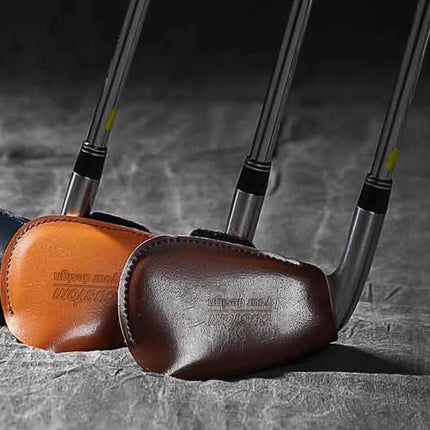 Personalized golf club cover PU leather material transportation protection is essential
