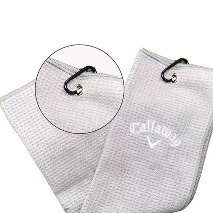 Customized golf towel rub cloth, waffle checker quick and dry