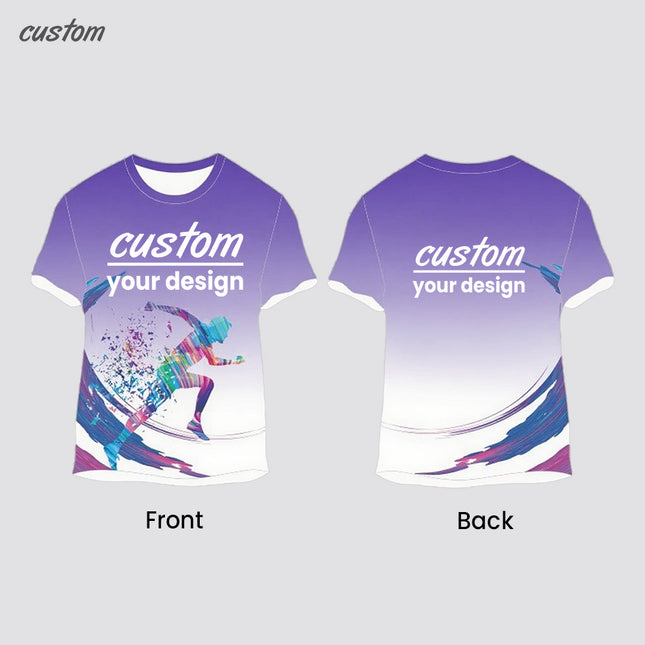 Customized marathon suit quick-drying T-shirt Sports running team suit Team activity selection