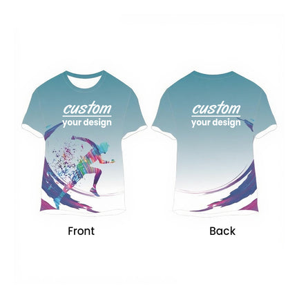 Customized marathon suit quick-drying T-shirt Sports running team suit Team activity selection