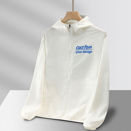 Outdoor sports sunscreen group decoration, ice-sensing fabric cooling, hooded UV-proof design