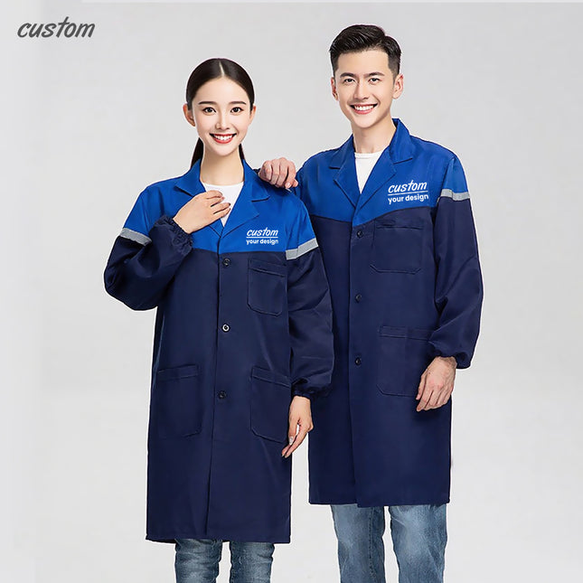 Group custom machined clothing available in three colors Comfortable and breathable work clothes Wear-resistant and dirty-resistant work clothes