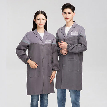Group custom machined clothing available in three colors Comfortable and breathable work clothes Wear-resistant and dirty-resistant work clothes
