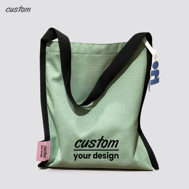 Customized Canvas Bag with Logo - Large Capacity Heavy-duty Bulk Order  Premium Handbag