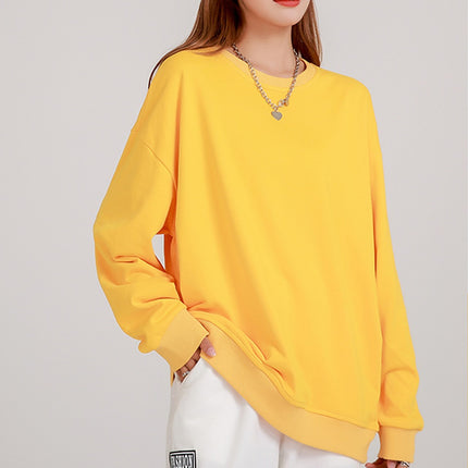 The first choice for corporate customization! Round neck cultural shirt, loose and comfortable