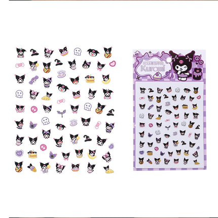 3D Relief Noctilucence Nail Stickers