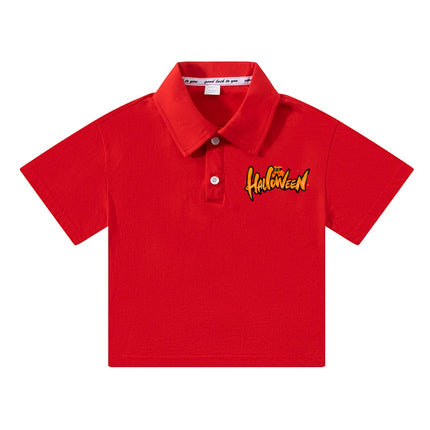 Kids Polo Shirt,Custom Polo Shirt for Kids,Text or Logo T-Shirt