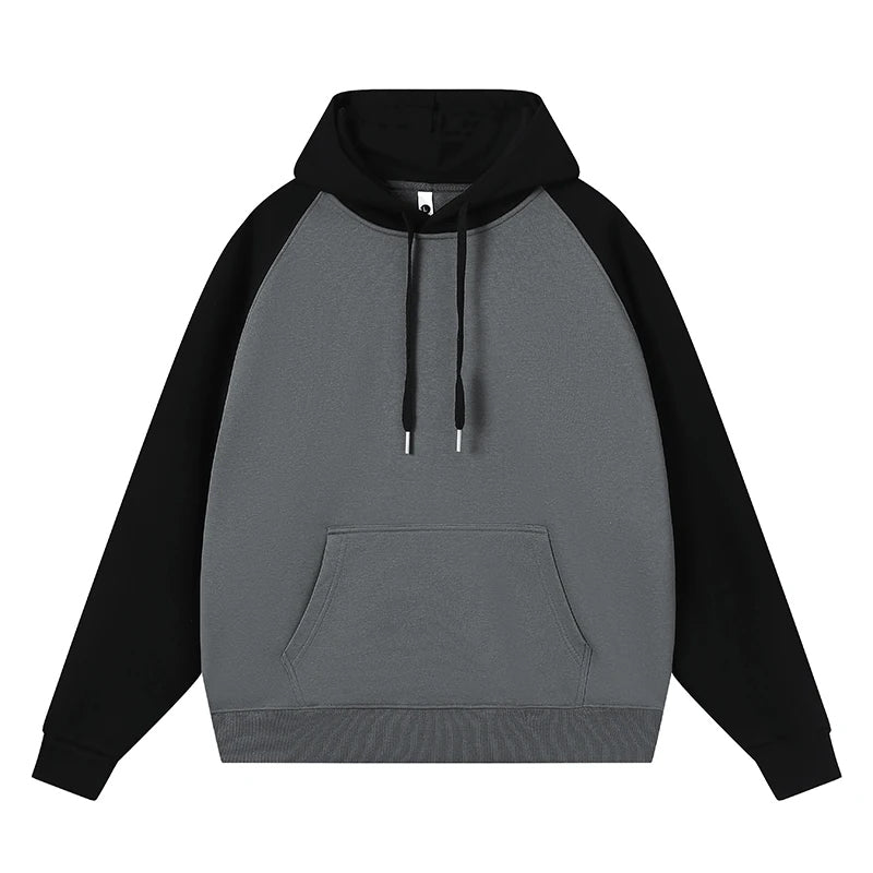 品牌品質 |插肩長袖連帽衫