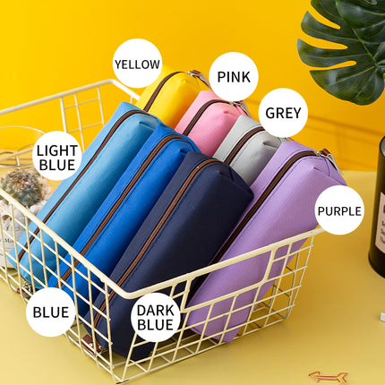 Customized pencil case, simple solid color pencil case，Pencil Case