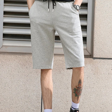 Drawstring Cotton Shorts,Terry Cloth Shorts