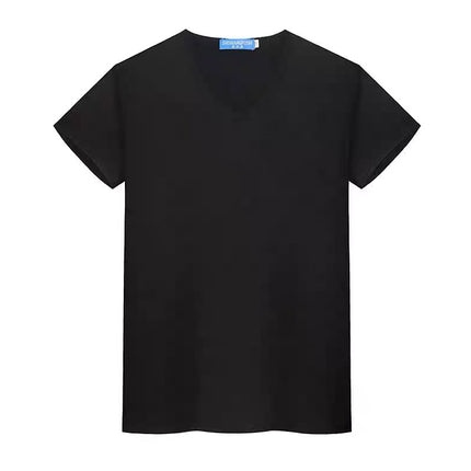 Pure cotton T-shirt, v-neck T-shirt customization