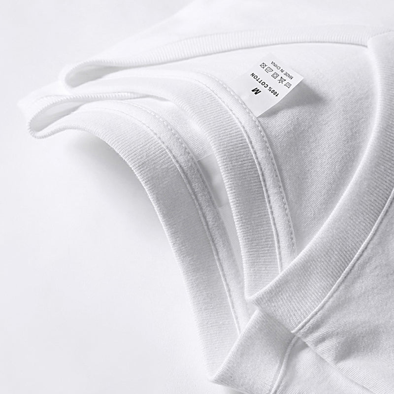 Brand Quality |Pure cotton T-shirt, v-neck T-shirt