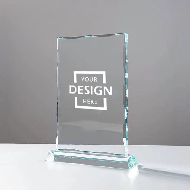 Crystal Commemorative Medal | Custom Crystal Award Medal for Events & Celebrations