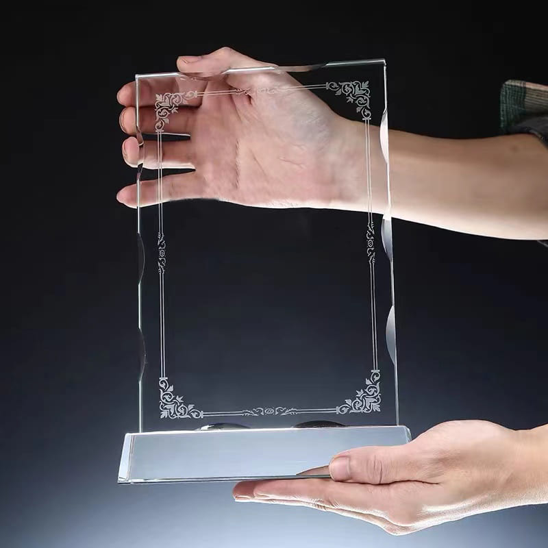 Crystal Commemorative Medal | Custom Crystal Award Medal for Events & Celebrations